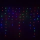 Светодиодная гирлянда-бахрома, 3 м, 100 л, мигающая, RGB, IP44 (950125) - изображение 1
