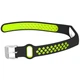 Ремешок Nike style с металлической застежкой для фитнес-браслета Xiaomi Mi Band 4 и 3 Черный с желтым (mrk3080) - изображение 4