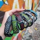 Ремешок Nike style с металлической застежкой для фитнес-браслета Xiaomi Mi Band 4 и 3 Черный с желтым (mrk3080) - изображение 5