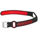 Ремешок Nike style с металлической застежкой для фитнес-браслета Xiaomi Mi Band 4 и 3 Черный с красным (mrk3082) - изображение 4