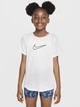 Koszulka dziecięca dla dziewczynki Nike G Nk Df One Std SS Top Hbr FZ5600-100 128-137 S Biała (197596719659) - obraz 1