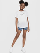 Підліткова футболка для дівчинки Nike G Nk Df One Std SS Top Hbr FZ5600-100 137-147 M Біла (197596802764) - зображення 3