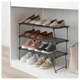 Полиця для взуття GREJIG IKEA 403.298.68 чорний - зображення 5