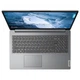 Ноутбук Lenovo IdeaPad 1-15IAU7 15.6" FHD IPS AG, Intel i5-1235U, 16GB, F512GB, UMA, DOS, сірий - зображення 9