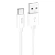 Дата кабель Hoco X87 Magic silicone USB to Type-C (1m) White - зображення 1