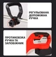 Аккумуляторная газонокосилка триммер 48 В с колесами Триммер для травы с комплектом ножей и диском 2 батареи 2000 мАч 800 Вт - изображение 8