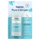 Coppertone Pure & Simple Kids солнцезащитный стик для детей SPF 50 какао-масло 13,9 г 0,49 унции защитное сред - изображение 1