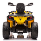 Quad elektryczny dla dzieci Lean Toys Can-Am Outlander 4x4 DK-CA005 Żółty (5905991060765) - obraz 14