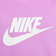 Підліткова футболка для дівчинки Nike G Nsw Tee Crop Futura Hbr FZ5548-532 158-170 XL Світло-фіолетова (197602701548) - зображення 5