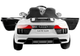 Samochód elektryczny dla dzieci Lean Toys Audi R8 Spyder Biały (5902808154761) - obraz 12