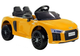Samochód elektryczny dla dzieci Lean Toys Audi R8 Spyder Żółty (5902808151937) - obraz 2