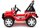 Електромобіль для дітей Lean Toys Jeep Raptor S618 EVA Червоний (5902808153580) - зображення 9