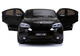Samochód elektryczny dla dzieci Lean Toys BMW X6M Czarny (5902808155171) - obraz 4