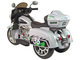 Motor na akumulator dla dzieci Lean Toys Goldwing NEL-R1800GS Trójkołowy Szary (5904665995198) - obraz 9