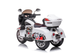 Мотоцикл на акумуляторі для дітей Lean Toys Goldwing NEL-R1800GS Триколісний Білий (5904665995174) - зображення 6