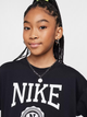 Підліткова футболка для дівчинки Nike G Nsw Tee Graphic Star HM6303-010 137-147 M Чорна (197602726749) - зображення 3