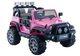 Samochód elektryczny dla dzieci Lean Toys Jeep HP012 Różowy (5902808159445) - obraz 1