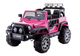 Samochód elektryczny dla dzieci Lean Toys Jeep HP012 Różowy (5902808159445) - obraz 2