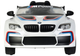 Samochód elektryczny dla dzieci Lean Toys BMW M6 GT3 Biały (5902808159452) - obraz 1