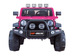 Samochód elektryczny dla dzieci Lean Toys Jeep HP012 Różowy (5902808159445) - obraz 10