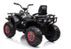 Quad elektryczny dla dzieci Lean Toys XMX607 Czarny (5907625581332) - obraz 5
