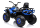 Quad elektryczny dla dzieci Lean Toys XMX607 Niebieski (5907625581363) - obraz 8