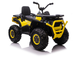 Quad elektryczny dla dzieci Lean Toys XMX607 Żółty (5907625581370) - obraz 1