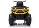 Quad elektryczny dla dzieci Lean Toys XMX607 Żółty (5907625581370) - obraz 11
