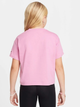 Koszulka dziecięca dla dziewczynki Nike G Nsw Tee Graphic Star HM6303-646 128-137 S Różowa (197602764574) - obraz 2