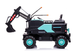 Koparka na akumulator Lean Toys Volvo DK-VE888 Niebieska (5904665994450) - obraz 2
