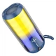 Портативная беспроводная Bluetooth колонка акустика Borofone BR33 с подсветкой RGB |BT5.0, 10W, USB, TF, AUX, FM, TWS| Синий - изображение 2