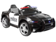 Samochód elektryczny dla dzieci Lean Toys Policja BBH0007 Czarny (5907625584487) - obraz 13
