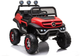 Samochód elektryczny dla dzieci Lean Toys Mercedes Unimog S lakierowany Czerwony (5908275996125) - obraz 1