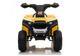 Quad elektryczny dla dzieci Lean Toys XH116 Żółty (5908275993117) - obraz 2