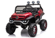 Samochód elektryczny dla dzieci Lean Toys Mercedes Unimog S lakierowany Czerwony (5908275996125) - obraz 8