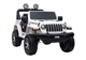 Samochód elektryczny dla dzieci Lean Toys Jeep Wrangler Rubicon 4x4 Biały (5908275996729) - obraz 1