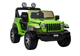 Електромобіль для дітей Lean Toys Jeep Wrangler Rubicon 4x4 Зелений (5908275996736) - зображення 1