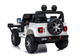 Samochód elektryczny dla dzieci Lean Toys Jeep Wrangler Rubicon 4x4 Biały (5908275996729) - obraz 3