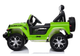 Електромобіль для дітей Lean Toys Jeep Wrangler Rubicon 4x4 Зелений (5908275996736) - зображення 3
