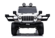 Samochód elektryczny dla dzieci Lean Toys Jeep Wrangler Rubicon 4x4 Biały (5908275996729) - obraz 5