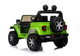Електромобіль для дітей Lean Toys Jeep Wrangler Rubicon 4x4 Зелений (5908275996736) - зображення 6