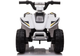 Quad elektryczny dla dzieci Lean Toys XMX612 Biały (5908275995494) - obraz 2