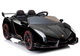 Електромобіль для дітей Lean Toys Lamborghini Veneno Чорний (5908275998334) - зображення 8