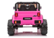 Samochód elektryczny dla dzieci Lean Toys Jeep CH9956 Różowy (5903802450729) - obraz 6