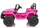 Samochód elektryczny dla dzieci Lean Toys Jeep CH9956 Różowy (5903802450729) - obraz 13