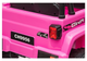 Samochód elektryczny dla dzieci Lean Toys Jeep CH9956 Różowy (5903802450729) - obraz 16