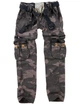 Штани мілітарі жіночі SURPLUS LADIES TREKKING PREMIUM 38 Black camo - зображення 1