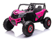 Samochód elektryczny dla dzieci Lean Toys Buggy UTV-MX Różowy (5903802453584) - obraz 2