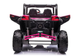 Samochód elektryczny dla dzieci Lean Toys Buggy UTV-MX Różowy (5903802453584) - obraz 8
