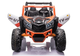 Samochód elektryczny dla dzieci Lean Toys Buggy UTV-MX Pomarańczowo-biały (5903802453553) - obraz 17